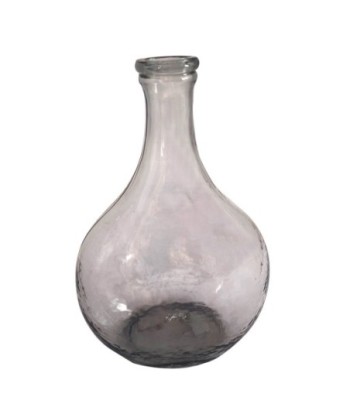 ORIGEN Home Decor Jarrón decorativo Jarrones Y Portavelas | Figura Transparente - 34x22x14cm