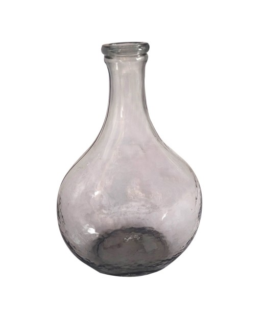 ORIGEN Home Decor Jarrón decorativo Jarrones Y Portavelas | Figura Transparente - 34x22x14cm