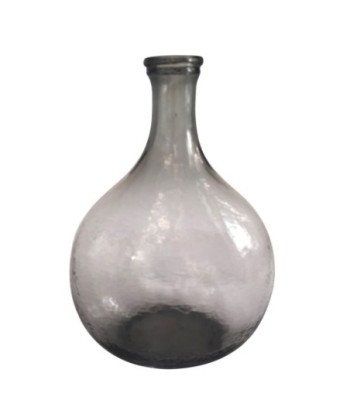 ORIGEN Home Decor Jarrón decorativo Jarrones Y Portavelas | Figura Transparente - 40x28x18cm