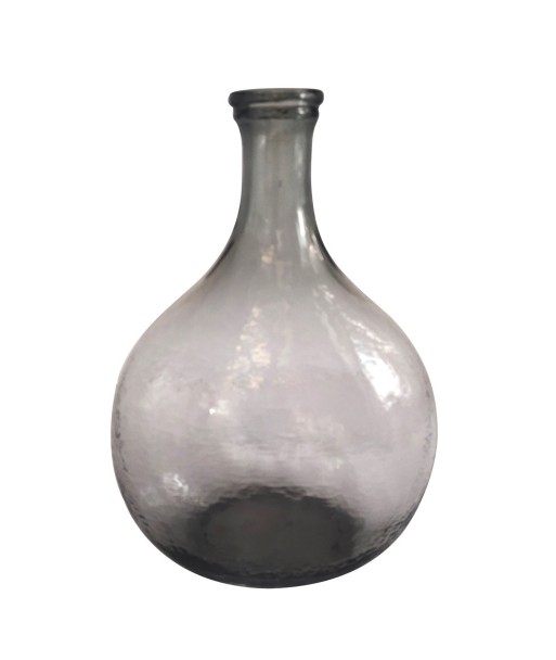ORIGEN Home Decor Jarrón decorativo Jarrones Y Portavelas | Figura Transparente - 40x28x18cm