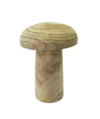ORIGEN Home Decor Taburete paulonia Mueble Auxiliar | Taburete Beige - 45x31x31cm