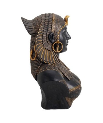 ORIGEN Home Decor Figura Cleopatra Varios | Figura Mitológica Dorado - 54x45x35cm