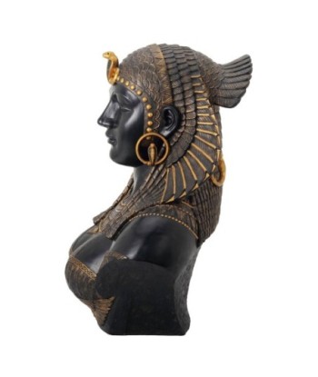 ORIGEN Home Decor Figura Cleopatra Varios | Figura Mitológica Dorado - 54x45x35cm