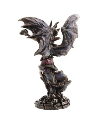 ORIGEN Home Decor Figura Reina de sheba Bronce | Figura Mitológica Dorado - 24x23x11cm