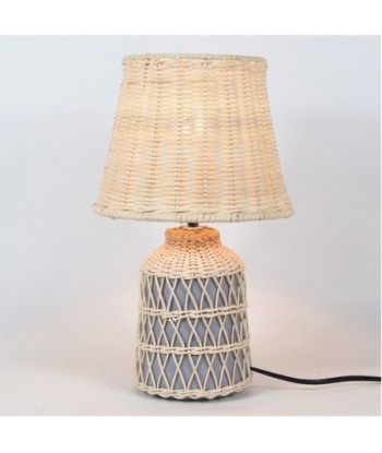 ORIGEN Home Decor Lámpara sobremesa Lamparas | Lámpara de Sobremesa Beige - 33x20x20cm