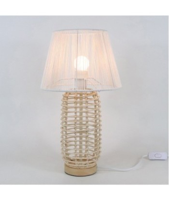 ORIGEN Home Decor Lámpara sobremesa Lamparas | Lámpara de Sobremesa Beige - 42x24x24cm