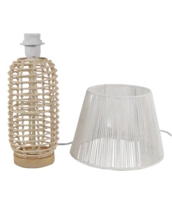 ORIGEN Home Decor Lámpara sobremesa Lamparas | Lámpara de Sobremesa Beige - 42x24x24cm