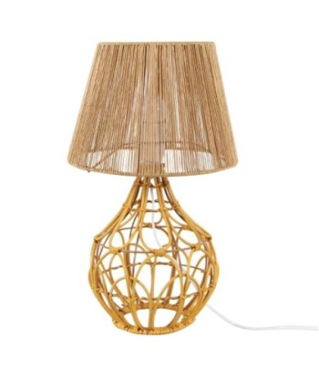 ORIGEN Home Decor Lampara sobremesa Lamparas | Lámpara de Sobremesa Marrón - 41x24x24cm