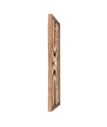 ORIGEN Home Decor Cuado Pared Placas De Madera | Placa de Madera Marrón - 60x40x3cm