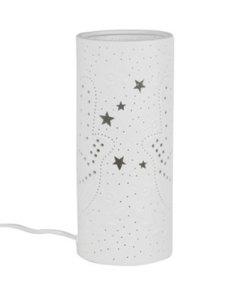 ORIGEN Home Decor Lámpara mano de fatima Lamparas | Lámpara de Sobremesa Blanco - 28x12x12cm