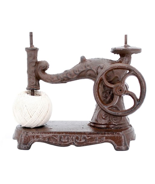 ORIGEN Home Decor Maquina de coser Varios | Figura Marrón - 5x15x16cm