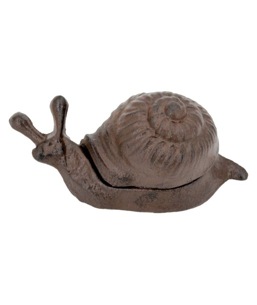 ORIGEN Home Decor Figura Caracol Animales | Figura de Animal Marrón - 7x15x7cm