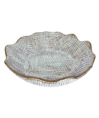 ORIGEN Home Decor Bandeja vaciabolsillos Jarrones Y Portavelas | Bandeja Blanco - 8x30x30cm