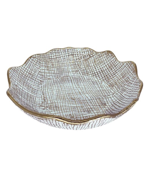ORIGEN Home Decor Bandeja vaciabolsillos Jarrones Y Portavelas | Bandeja Blanco - 8x30x30cm