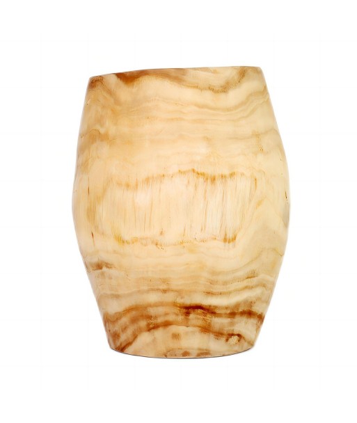ORIGEN Home Decor Jarrón Jarrones Y Portavelas | Jarrón Marrón - 30x22x22cm