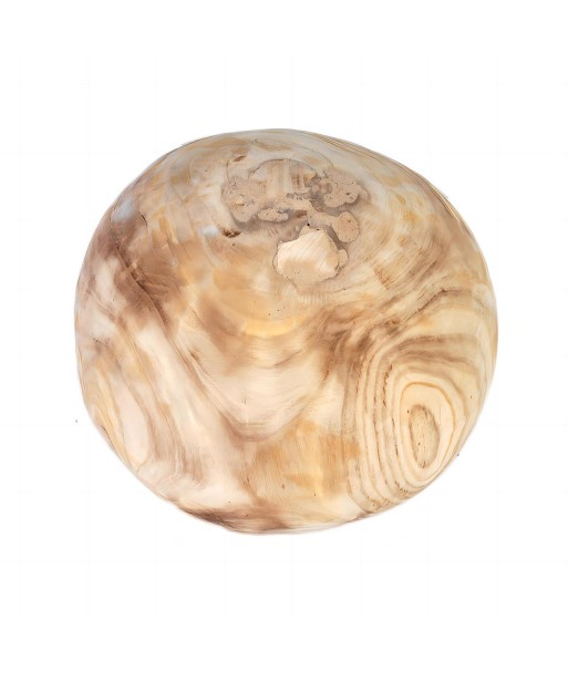 ORIGEN Home Decor Bola decorativa Jarrones Y Portavelas | Bola de Decoración Marrón Redondo - 23x23x23cm
