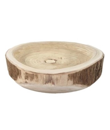 ORIGEN Home Decor Cuenco bandeja Bandejas | Bandeja Marrón Rectangular - 7x38x38cm