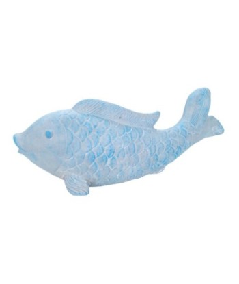 ORIGEN Home Decor Adorno Pez | Figura de Pez Blanco - 65x20x24cm