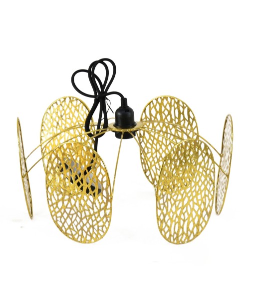 ORIGEN Home Decor Lampara techo Lamparas | Lámpara de Techo Dorado - 20x40x40cm