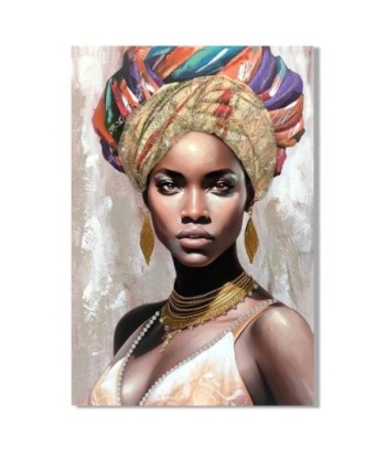 ORIGEN Home Decor Cuadro Africana Cuadros | Cuadro Gris Rectangular - 120x80x3cm