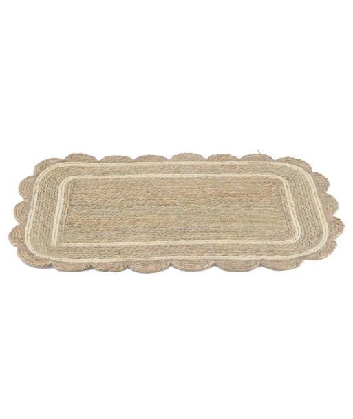 Alfombra de Entrada Beige 90x60 cm, Ideal para Decorar Espacios, Textura Natural, Diseño Moderno y Funcional