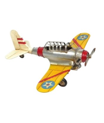 ORIGEN Home Decor Avioneta 2 U Vehiculos | Modelismo Vehículos Terrestres Multicolor - 11x31x35cm