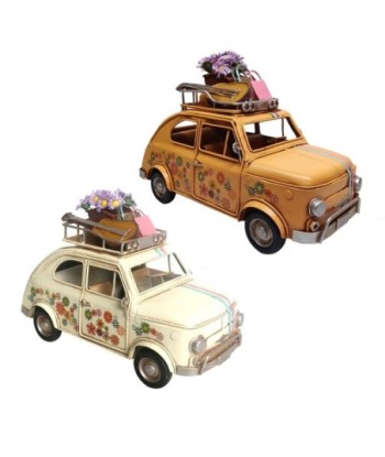 ORIGEN Home Decor Figura Coche 2 U Vehiculos | Modelismo Vehículos Terrestres Multicolor - 18x26x12cm