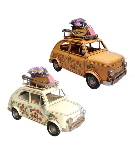 ORIGEN Home Decor Figura Coche 2 U Vehiculos | Modelismo Vehículos Terrestres Multicolor - 18x26x12cm