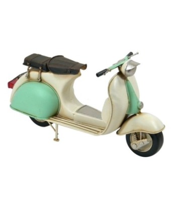 ORIGEN Home Decor Figura Scooter Vespa 2 U Vehiculos | Modelismo Vehículos Terrestres Blanco - 16x28x11cm