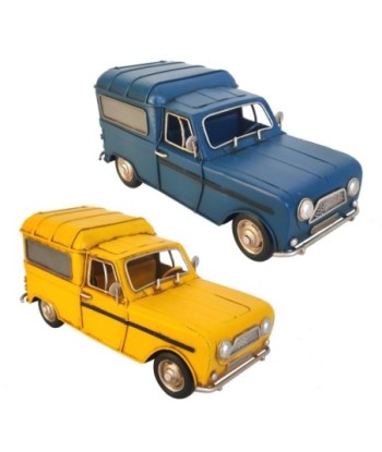 ORIGEN Home Decor Furgoneta 2 U Vehiculos | Modelismo Vehículos Terrestres Multicolor - 12x27x12cm