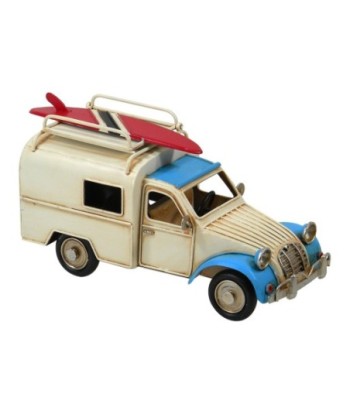 ORIGEN Home Decor Furgoneta 2 U Vehiculos | Modelismo Vehículos Terrestres Beige - 11x22x9cm