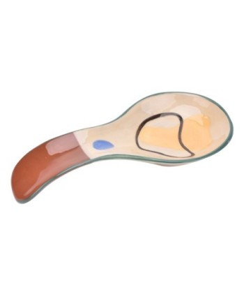 ORIGEN Home Decor Reposa cucharas Jarrones Y Portavelas | Cuchara Marrón - 3x27x12cm