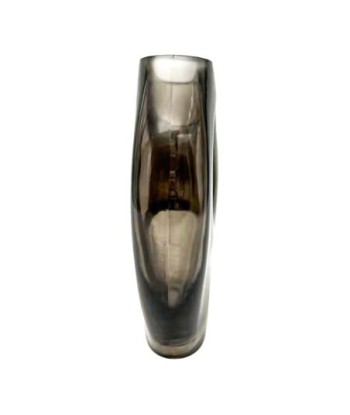 ORIGEN Home Decor Jarrón cristal Jarrones Y Portavelas | Jarrón Plateado - 22x17x6cm
