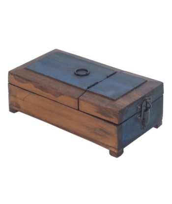 ORIGEN Home Decor Joyero con espejo Cajas Y Joyeros | Caja Marrón - 10x26x14cm