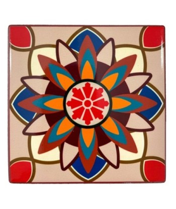 ORIGEN Home Decor Posavasos Set de 4 Unidades Posavasos | Multicolor Rectangular - 1x11x11cm