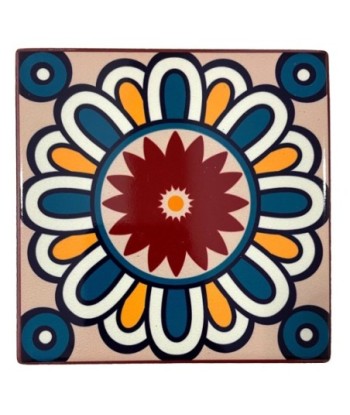 ORIGEN Home Decor Posavasos Set de 4 Unidades Posavasos | Multicolor Rectangular - 1x11x11cm