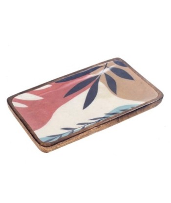 ORIGEN Home Decor Plato rectangular Cajas Y Bandejas | Plato Marrón - 3x25x15cm