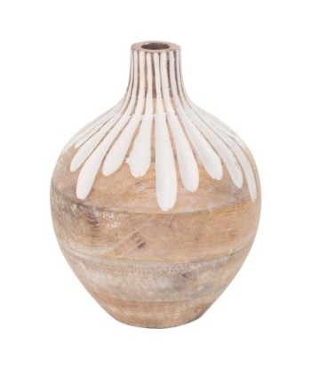 ORIGEN Home Decor Jarrón | Jarrón Rojo - 20x16x16cm