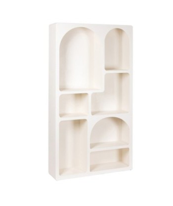 ORIGEN Home Decor Mueble estanteria Mueble Auxiliar | Estantería Blanco - 180x97x26cm