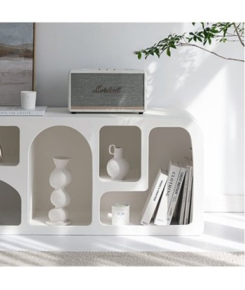 ORIGEN Home Decor Mueble tv Mueble Auxiliar | Mueble TV Blanco - 60x160x35cm
