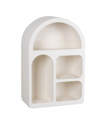 ORIGEN Home Decor Estanteria pared Mueble Auxiliar | Estantería Blanco - 60x40x20cm