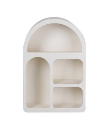 ORIGEN Home Decor Estanteria pared Mueble Auxiliar | Estantería Blanco - 60x40x20cm