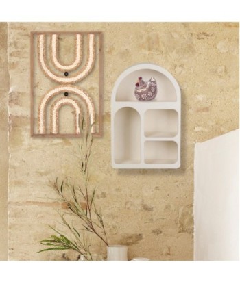 ORIGEN Home Decor Estanteria pared Mueble Auxiliar | Estantería Blanco - 60x40x20cm