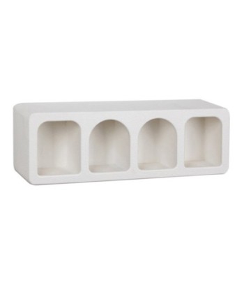 ORIGEN Home Decor Estanteria pared Mueble Auxiliar | Estantería Blanco - 20x60x15cm