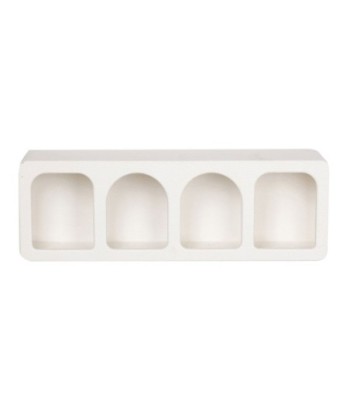ORIGEN Home Decor Estanteria pared Mueble Auxiliar | Estantería Blanco - 20x60x15cm