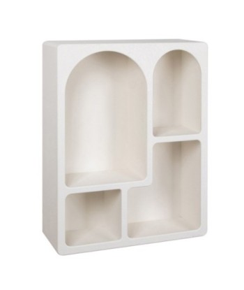 ORIGEN Home Decor Estanteria Mueble Auxiliar | Blanco - 80x60x24cm