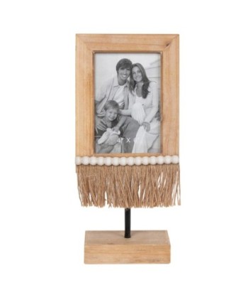 ORIGEN Home Decor Marco de fotos Marcos | Figura de Sobremesa Marrón Rectangular - 31x14x8cm