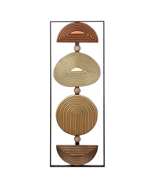ORIGEN Home Decor Adorno pared madera Placas De Madera | Placa de Madera Multicolor Rectangular - 71x26x2cm