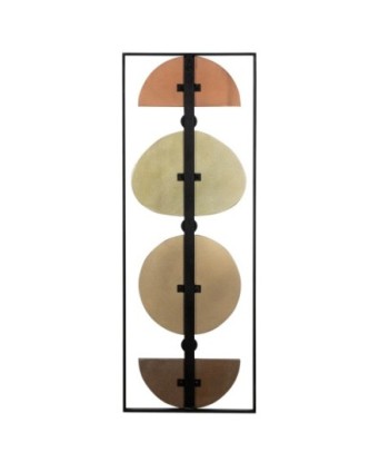 ORIGEN Home Decor Adorno pared madera Placas De Madera | Placa de Madera Multicolor Rectangular - 71x26x2cm