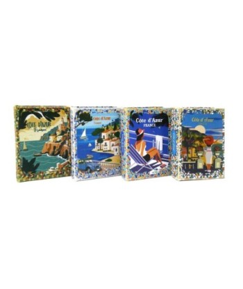 Caja Libro Vintage 4 Compartimentos para Almacenamiento Decorativo, Ideal para Regalos y Organización del Hogar